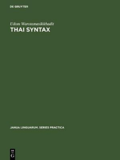 Picture of Thai Syntax