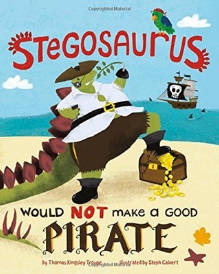 Picture of Stegosaurus Would NOT Make a Good Pirate