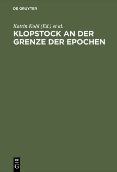 Picture of Klopstock an Der Grenze Der Epochen