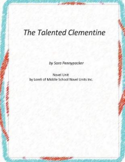 Picture of The Talented Clementine Novel Unit