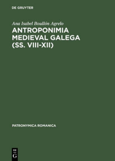 Picture of Antroponimia Medieval Galega (Ss. VIII-XII)