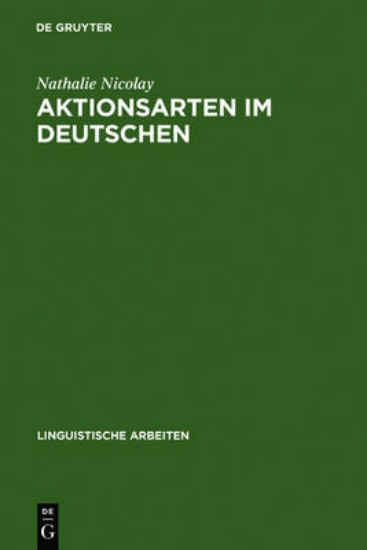 Picture of Aktionsarten Im Deutschen