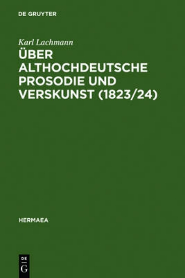 Picture of UEber Althochdeutsche Prosodie Und Verskunst (1823