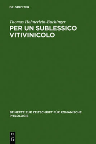 Picture of Per Un Sublessico Vitivinicolo