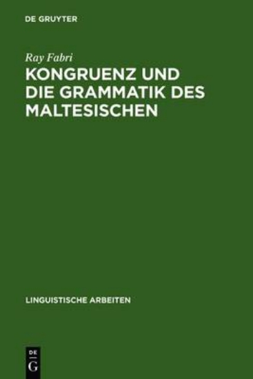 Picture of Kongruenz Und Die Grammatik Des Maltesischen