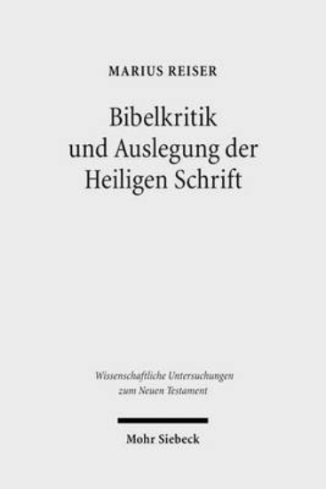 Picture of Bibelkritik Und Auslegung Der Heiligen Schrift