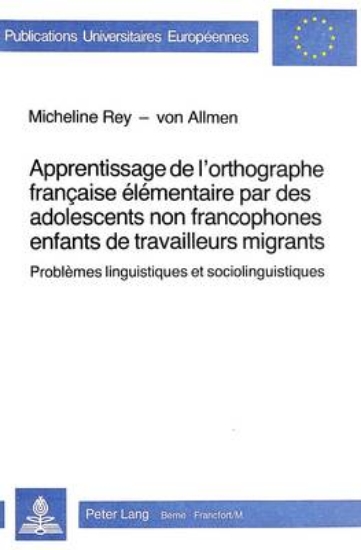 Picture of Apprentissage de L'Orthographe Francaise Elementai