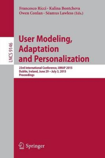 Picture of User Modeling, Adaptation and Personalization