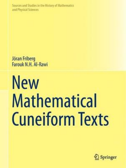 Picture of New Mathematical Cuneiform Texts