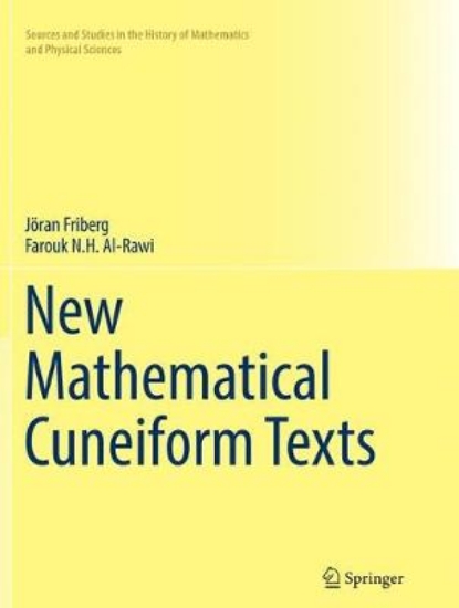 Picture of New Mathematical Cuneiform Texts