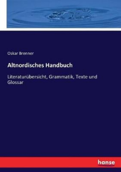 Picture of Altnordisches Handbuch