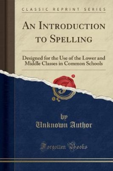 Picture of An Introduction to Spelling