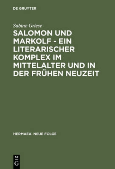 Picture of Salomon und Markolf - Ein literarischer Komplex im