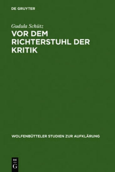 Picture of Vor dem Richterstuhl der Kritik