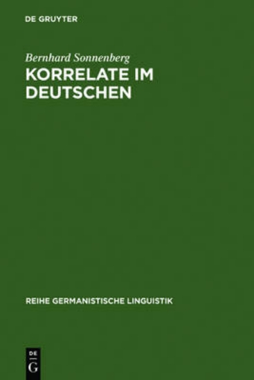 Picture of Korrelate im Deutschen