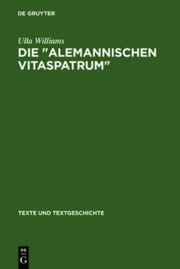 Picture of Die " Alemannischen Vitaspatrum "