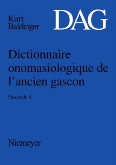 Picture of Dictionnaire onomasiologique de l'ancien gascon (D