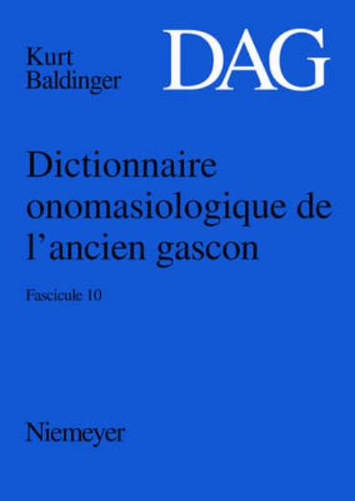 Picture of Dictionnaire Onomasiologique de l'Ancien Gascon (D