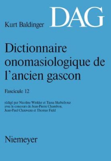 Picture of Dictionnaire Onomasiologique de l'Ancien Gascon (D