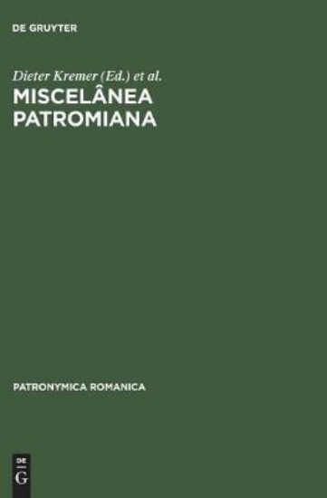 Picture of Miscelanea Patromiana