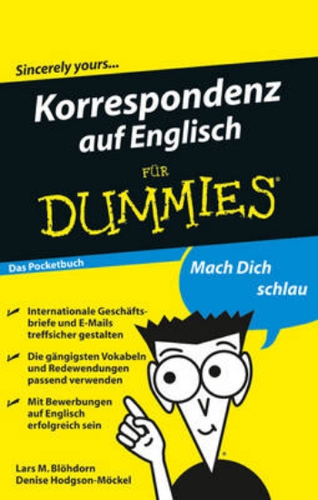 Picture of Korrespondenz auf Englisch fur Dummies Das Pocketb