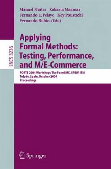 Picture of Applying Formal Methods: Testing, Performance, and