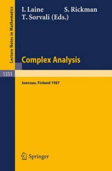 Picture of Complex Analysis Joensuu 1987