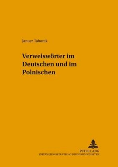 Picture of Verweiswoerter Im Deutschen Und Im Polnischen