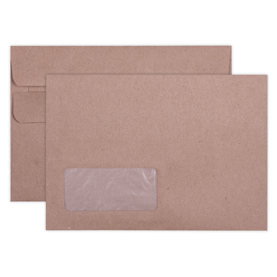 Picture of Envelopes Banker C6 114 x 162mm 80gsm Manilla Self