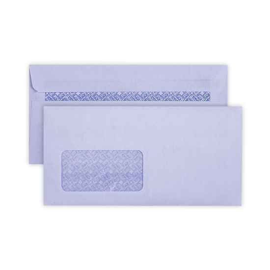 Picture of Envelopes DLB White Window Opaque Self Seal Pkt-10