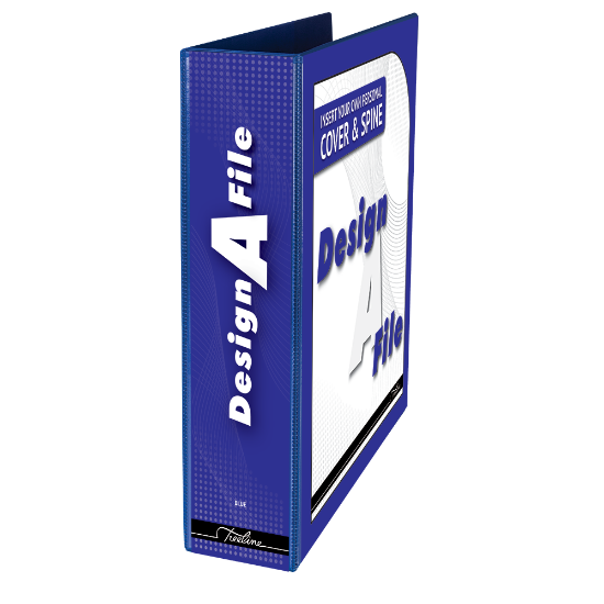 Picture of File: A4 70mm Lever Arch File Blue 10-Box