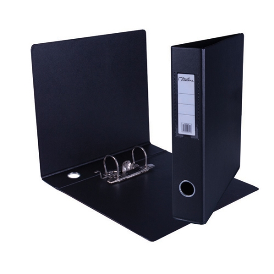 Picture of File: A4 Mini Lever Arch PVC Black 10-Box