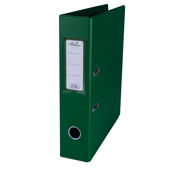 Picture of File: A4 Lever Arch PVC Green 10-Box