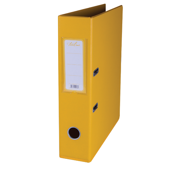 Picture of File: A4 Lever Arch PVC Yellow Each