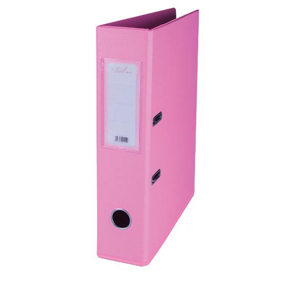 Picture of File: A4 Lever Arch PVC Pink Each