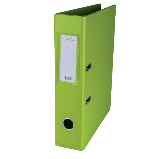 Picture of File: A4 Lever Arch PVC Lime Green Each