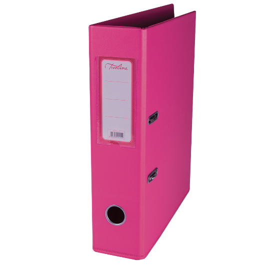 Picture of File: A4 Lever Arch PVC Hot Pink Each