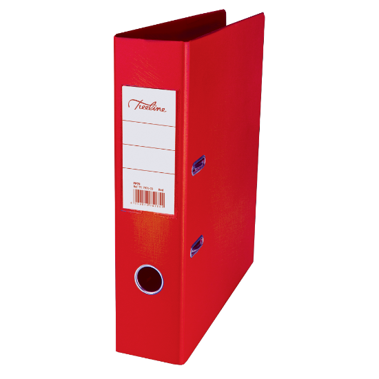 Picture of File: A4 Lever Arch File Poly Red Each