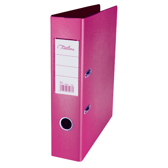 Picture of File: A4 Lever Arch File Poly Pink Each