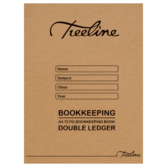 Picture of Book: A4 72 Pages - Double Ledger 20-Pkt