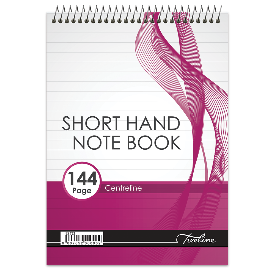 Picture of Short Hand Note Book: A5 Top Bound 144 Pages Feint