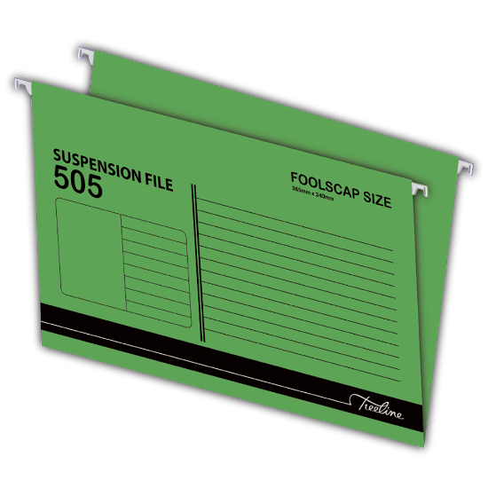 Picture of Suspension Files: Foolscap 505 Green Box-25