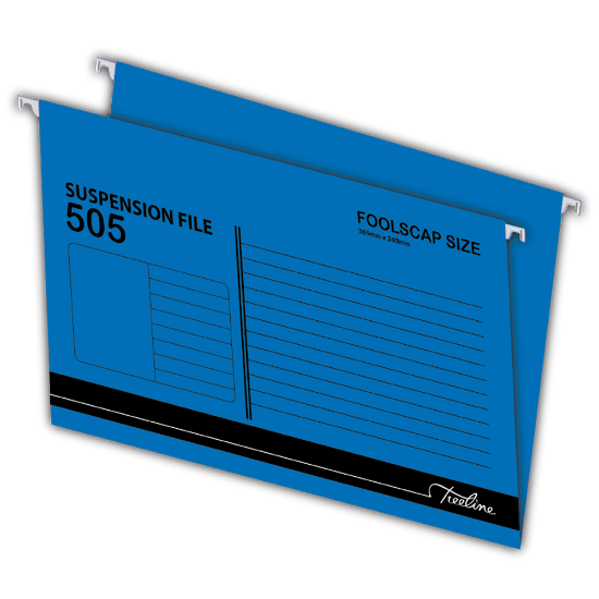 Picture of Suspension Files: Foolscap 505 Dark Blue Box-25