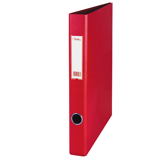 Picture of File: A4 2 0 Ring 25mm PVC Ringbinders Red Each