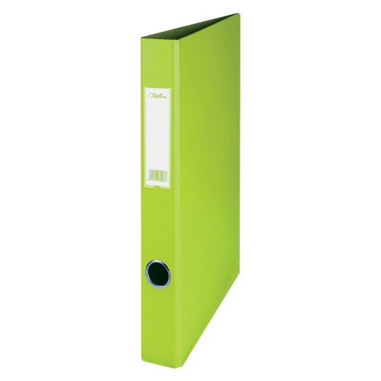 Picture of File: A4 2 0 Ring 25mm PVC Ringbinders Lime Green