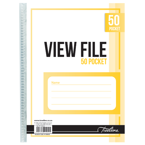 Picture of View Files: 50 Pocket Clear