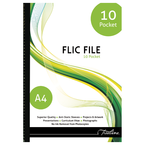 Picture of Flic File A4 10 Pockets