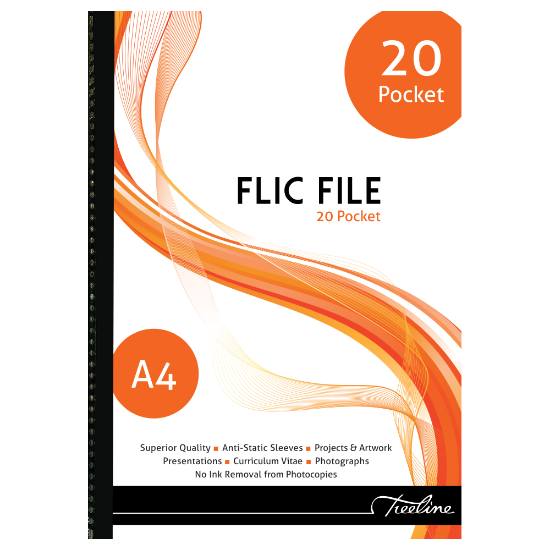 Picture of Flic File A4 20 Pockets