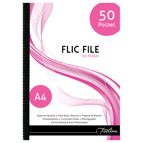 Picture of Flic File A4 50 Pockets