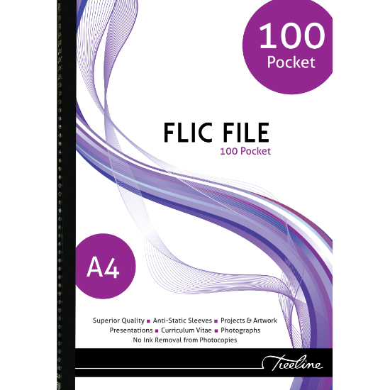 Picture of Flic File A4 100 Pockets